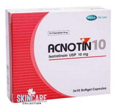 Acnotin 10mg (Isotretinoin Softgel Capsule) Very Good for Pimple/Acne treatment